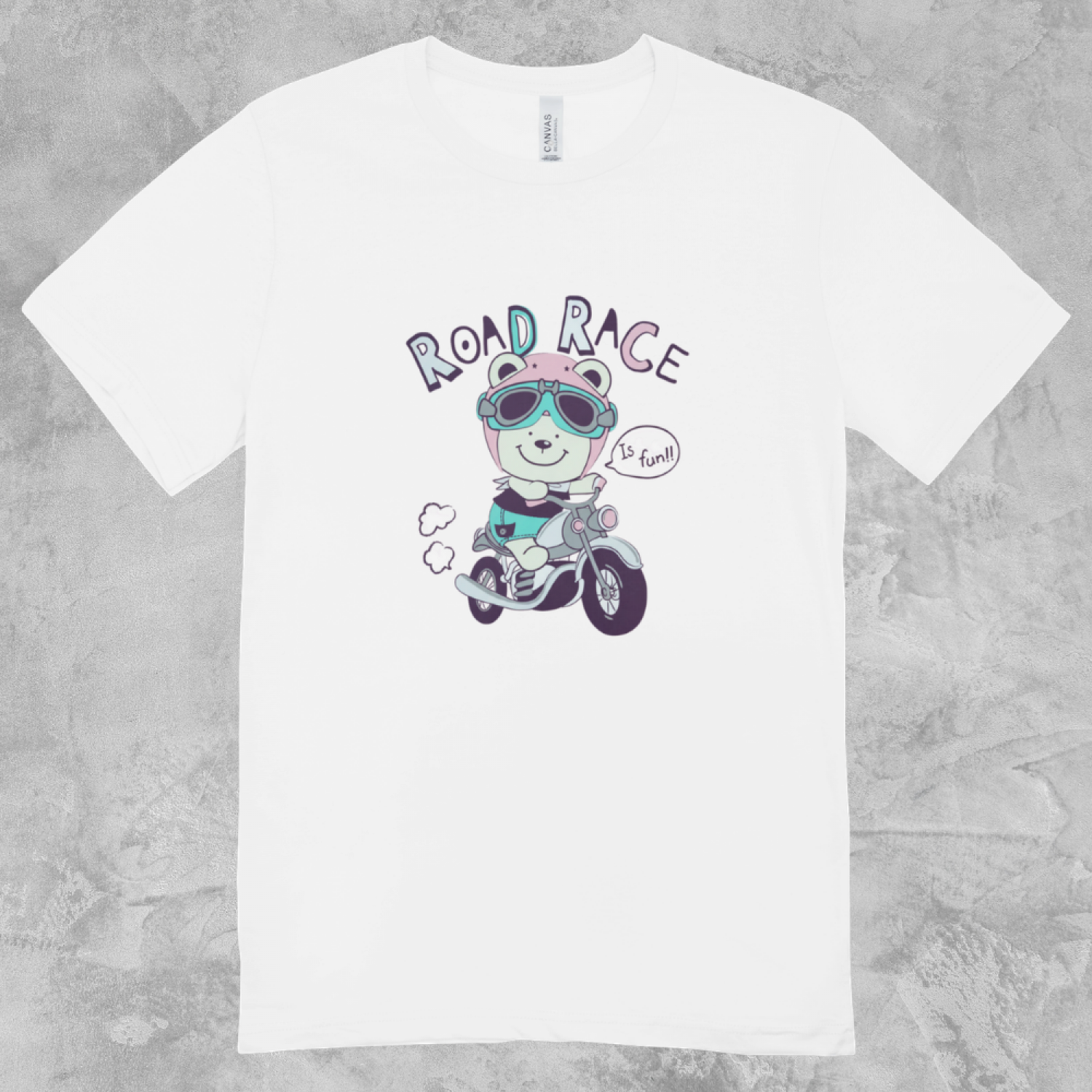 Kaos Distro Pria Wanita Cute Bear